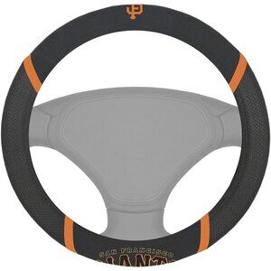 MLB San Francisco Giants Embroidered Mesh Steering Wheel Cover by Fanmats